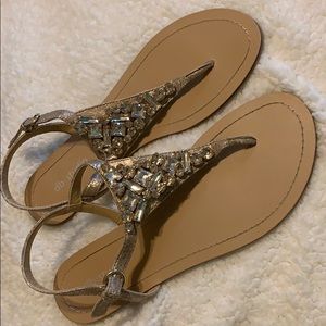 Sparkly sandals